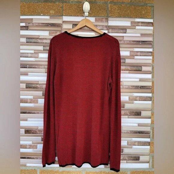 LANEUS viscose cashmere blend top XL - Picture 6 of 10